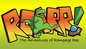 Roarr! The Adventures of Rampage Rex cover