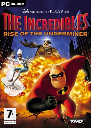 The Incredibles: Rise of the Underminer cover