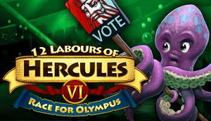 12 Labours of Hercules VI: Race for Olympus cover