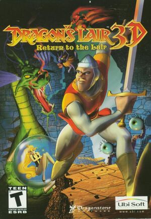 Dragon's Lair 3D: Return to the Lair cover
