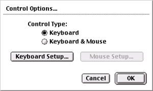 Control options (Classic Mac OS).