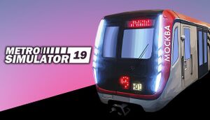 Metro Simulator 2019 cover