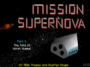 Mission Supernova cover