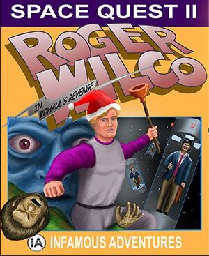 Space Quest II:Roger Wilco in Vohaul's Revenge cover