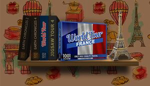 1001 Jigsaw. World Tour: France cover
