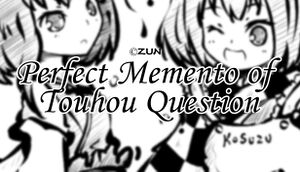 Perfect Memento of Touhou Question cover