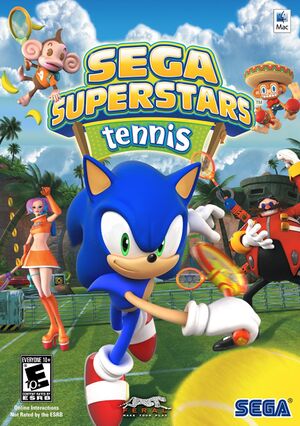Sega Superstars Tennis cover