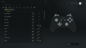 Controller remapping options [Note 3]