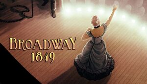 Broadway: 1849 cover