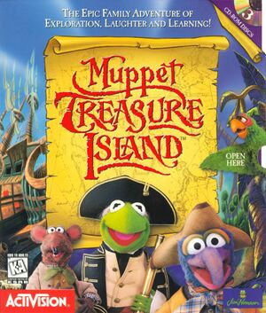 Muppet Treasure Island cover