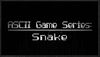 ASCII Game Series Snake cover.jpg