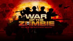 War of the Zombie cover