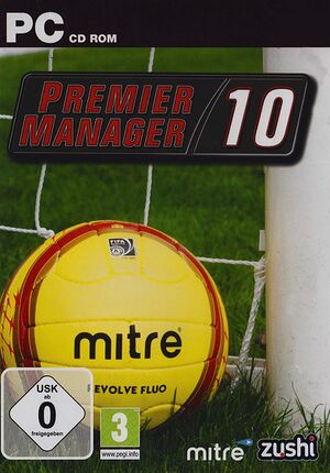 Premier Manager 10 cover
