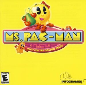 Ms. Pac-Man: Quest for the Golden Maze cover