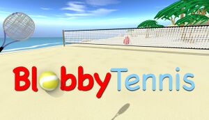 Blobby Tennis cover
