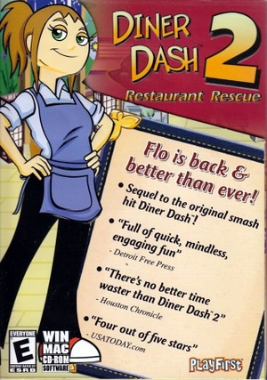 Diner Dash 2: Restaurant Rescue cover