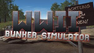 WW2: Bunker Simulator cover
