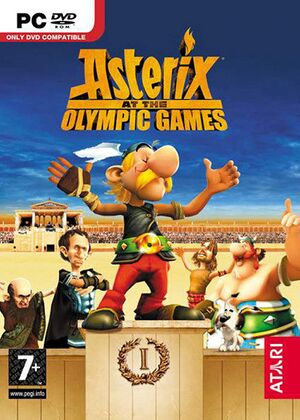 Asterix at the Olympic Games cover