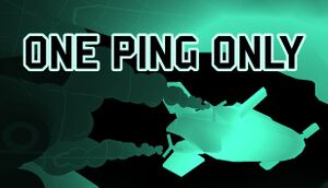 One Ping Only cover