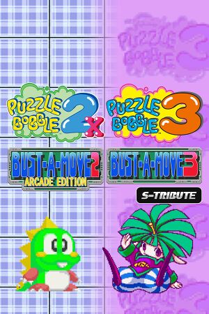 Puzzle Bobble 2X / Bust-A-Move 2 Arcade Edition & Puzzle Bobble 3 / Bust-A-Move 3 S-Tribute cover