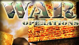 War Operations cover