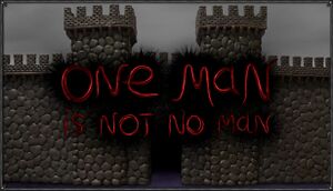 One Man Is Not No Man cover