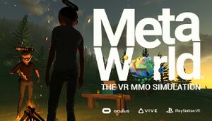 MetaWorld - The VR MMO SIM cover