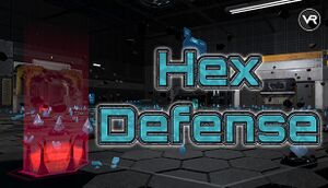 Hex Defense - VR cover
