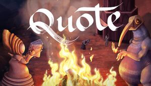 Quote cover