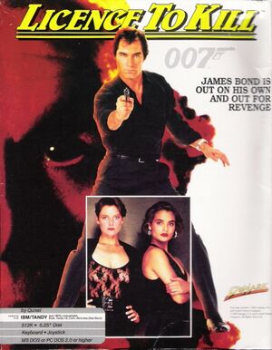 007: Licence to Kill cover