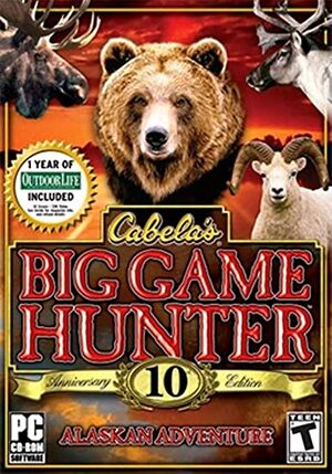 Cabela's Big Game Hunter: 10th Anniversary Edition - Alaskan Adventure cover