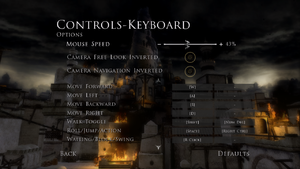In-game keyboard/mouse settings