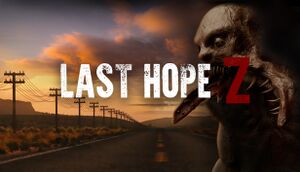 Last Hope Z - VR cover