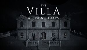 The Villa: Allison's Diary cover
