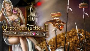 Grotesque Tactics 2 - Dungeons and Donuts cover