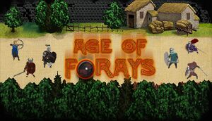 Age Of Forays cover