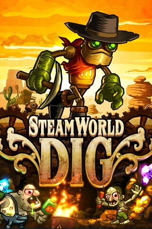 SteamWorld Dig cover