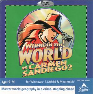 Where in the World Is Carmen Sandiego? (CD-ROM) cover