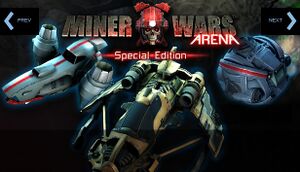 Miner Wars Arena cover