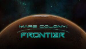Mars Colony: Frontier cover