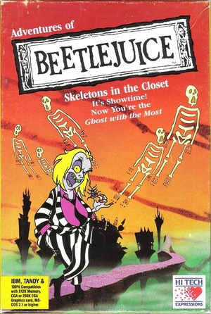 Adventures of Beetlejuice: Skeletons in the Closet cover