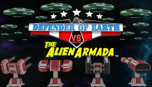 Defender of Earth vs The Alien Armada cover