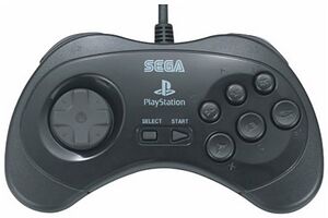 Fukkokuban Sega Saturn Control Pad For PlayStation 2 cover