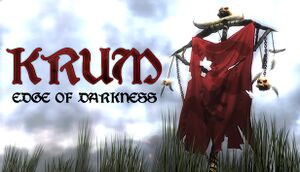 KRUM - Edge of Darkness cover