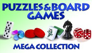 Puzzles and Board Games Mega Collection cover