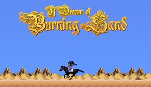 A Dream of Burning Sand cover