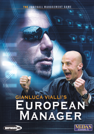 Gianluca Vialli's European Manager cover