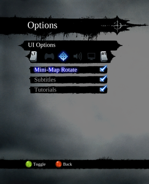 In-game UI settings.