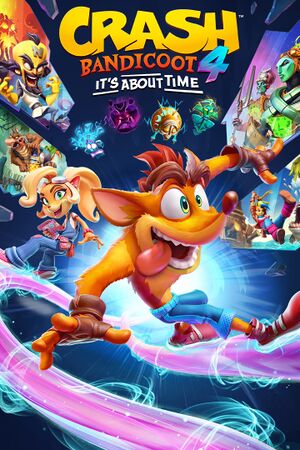Crash Bandicoot 4: It's About Time cover