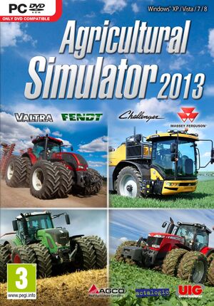Agricultural Simulator 2013 cover